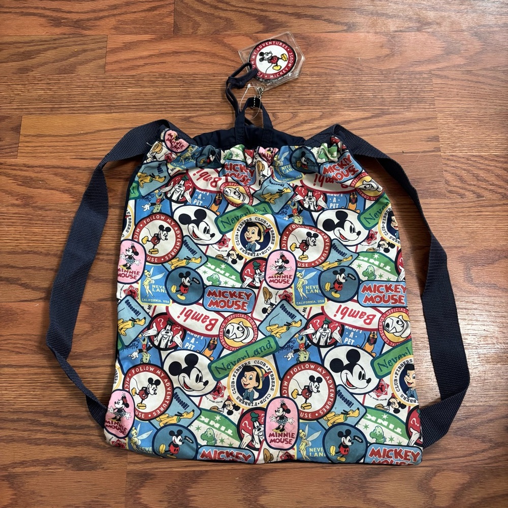 Disney drawstring bag